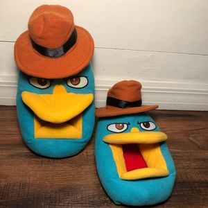 Perry the platypus slippers